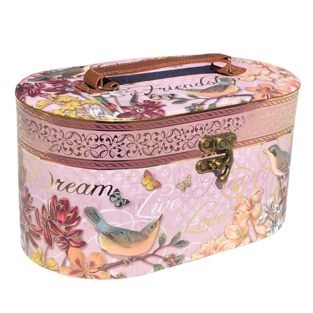 Pooch & Sweetheart Inspirational Bird Garden Vanity Case Jewelry Box (67383)